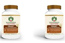 2 packs X Maharishi Ayurveda PIRANT 60 Tabs FREE SHIPPING