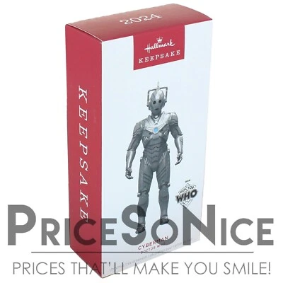 Hallmark Keepsake 2024 Doctor Who Cyberman Ornament