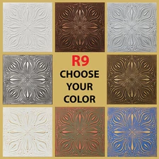 Ceiling Tiles, Glue Up, Foam - Faux Tin, Best Seller !!! R9 - 20" x 20"