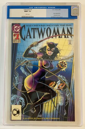 Catwoman #1 1993 MINT CGC 9.9 Jim Balent Cover Pop 4 THE BEST YOU CAN BUY Batman - Zdjęcie 1 z 3