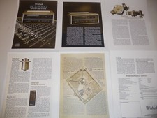 McIntosh MCD-7000 Brochure Lettore CD, 6 pg, Specifiche, Articoli, Info, 1985