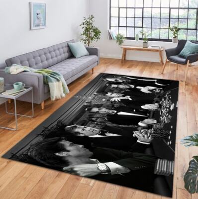 James Bond Theme Rug, Popular Film Carpet,James Bond Design Rug, Action Series 