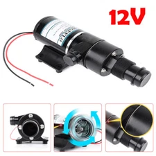12V Macerator Sewerage Pump 6 Impeller Waste Water Pump For Toilet Marine Boat