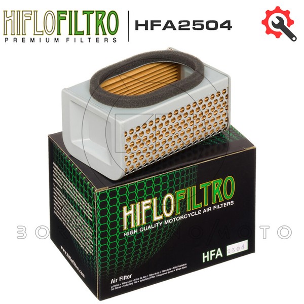 Luftfilter Hiflo HFA2504 Kawasaki Z 550 G1-G3 (Gt) 1983 1984 1985 1986-image