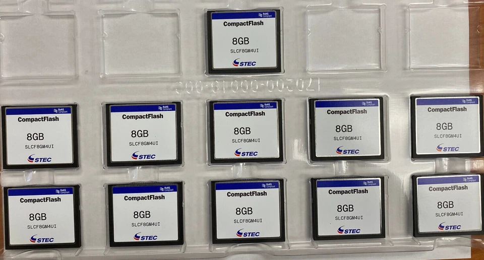 8GB SLCF8GM4UI STEC WD Industrial Grade Temp Compact Flash CF Card -40C to +85C - Image 2 of 2