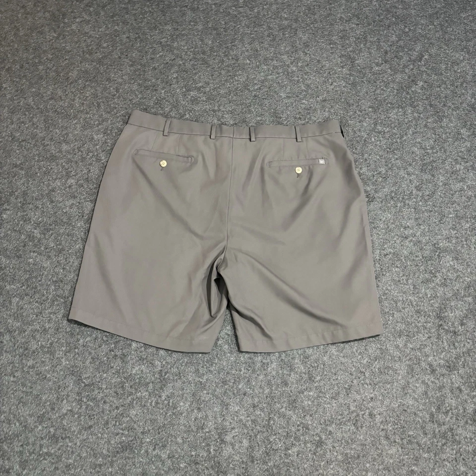 Pantalón corto Peter Millar Salem Performance para hombre 40 gris 8,5” entrepierna golf Foto 2 de 4