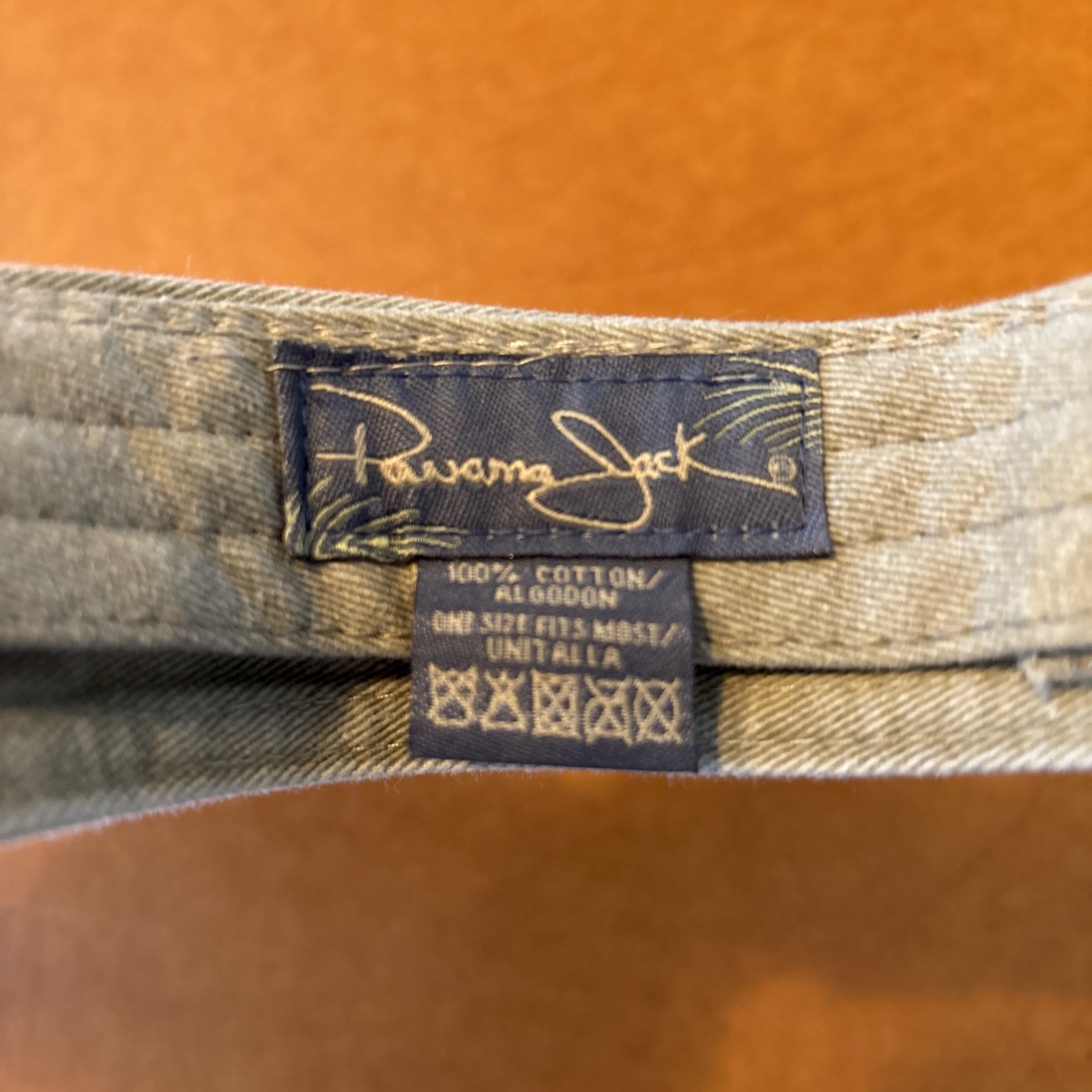 Panama Jack Visor Light Brown Adjustable Strap - image 3