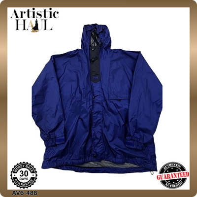 レインスーツ　Helly Hansen ネイビー/ブルー　XL Helly Hansen Men's Blue Rain Jacket Size L Hooded Waterproof | eBay
