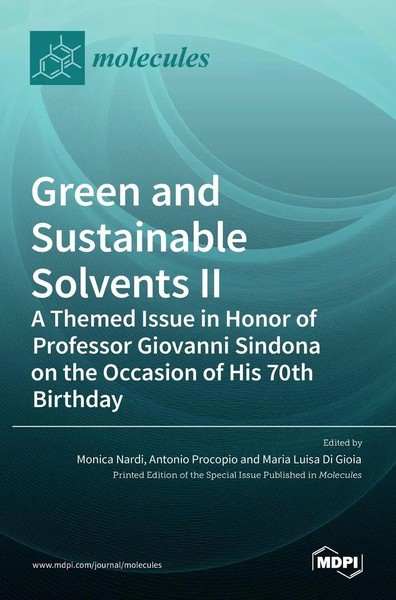 Green And Sustainable Solvents II | Buch | Englisch (2021) | Gebunden | Mdpi AG-image