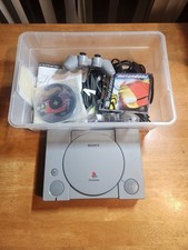 Sony PlayStation 1 PS1 System Console OEM Controller  Games SCPH-7501 Bundle