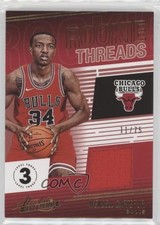 2018-19 Absolute Memorabilia Rookie Threads Level 3 11/75 Wendell Carter Jr 3hd