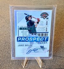 2024 Panini Prospect Edition Baseball Jake Gelof 196 Silver Prizm Auto   