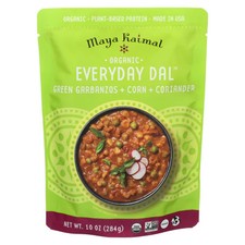 Organic Everyday Dal Green Garbanzo Corn Coriander  10 Oz(Case Of 6)