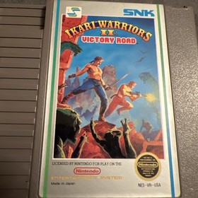 VINTAGE NINTENDO NES IKARI WARRIORS II VICTORY ROAD GAME CARTRIDGE 3 screws SNK
