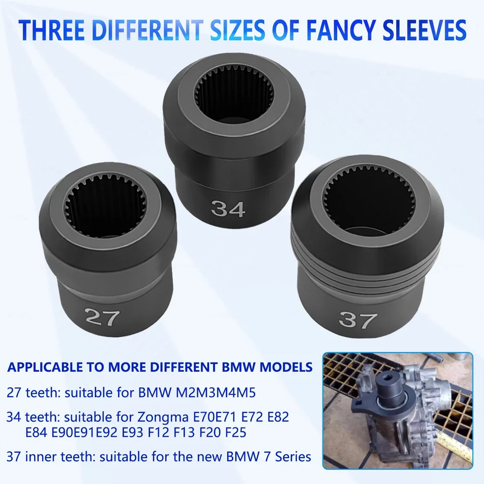 Rear Drive Axle Differential oil seal Installer & Remover Tool for BMW X3 X5 X6 - Image 4 of 4