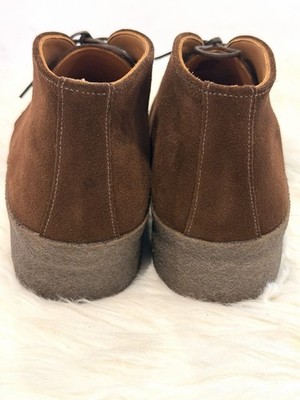 Sanders Hi-Top Chukka Boots Men 7.5 US Playboy Steve McQueen Polo
