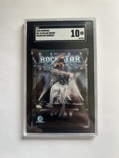 2025 Bowman Chrome Rockstar Rookies RR-15 Dylan Crews RC SGC 10 Gm Nationals