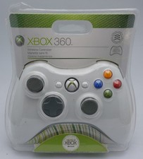 Sealed Microsoft Xbox 360 Wireless White Cont...