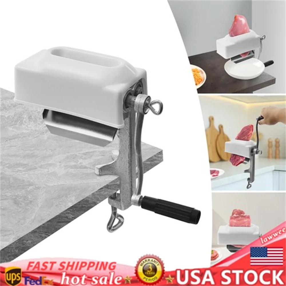 Commercial Manual Meat Tenderizer Machine Stainless Steel Kitchen Tool HOME NEW