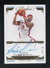 2020 Panini Flawless Distinguished Gold 4/10 Ben Wallace #DIS-WAL Auto HOF 3d3