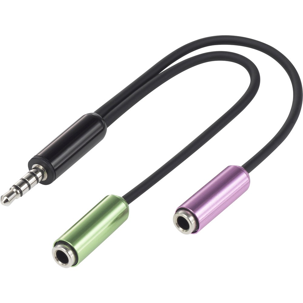 SpeaKa Professional SP-7870716 Klinke Audio Y-адаптер 1x Klinkenstecker 35 2090₽