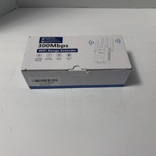 Paleoer WiFi Range Extender 300 Mbps Model RPT-004-1 New Open Box, Free Shipping