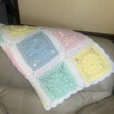 handmade crochet baby blanket new girl