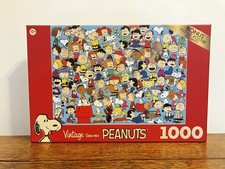 VINTAGE SINCE 1950 PEANUTS PUZZLE 1000 PCS. Poster Included RoseArt 2022