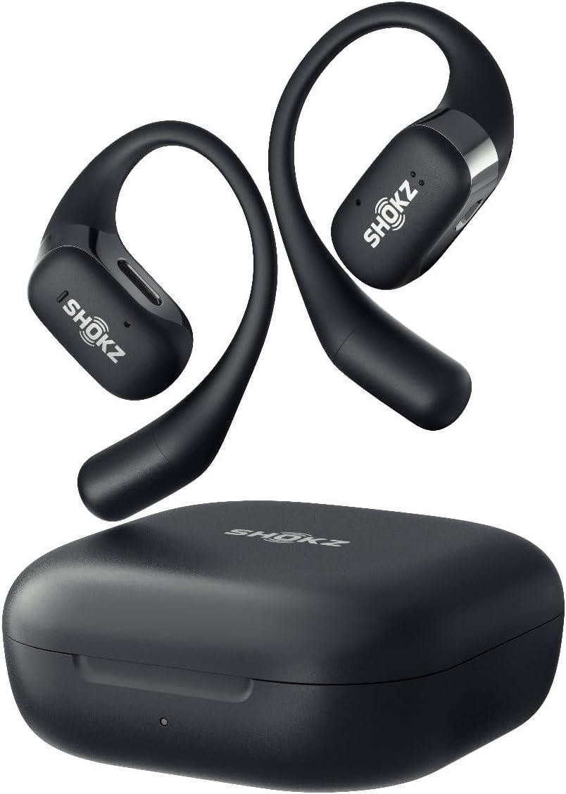 Shokz OpenFit T910 Black Open Ear Wireless Earbuds with