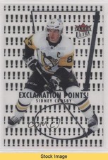 2021-22 Upper Deck Fleer Ultra Exclamation Points Sidney Crosby #EP-1 READ 1os2