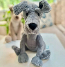 Jellycat Zeus Great Dane 30CM Soft Toy –The Best Gift for Pet Lovers, w/ Bag
