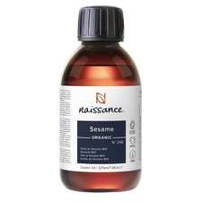 Huile De Sésame Certifiée BIO (No. 248) - 225ml - Naturelle - pour Le Soin