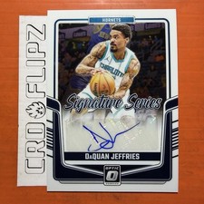 2024-25 Panini Donruss Optic - Signature Series DaQuan Jeffries #SS-JEF
