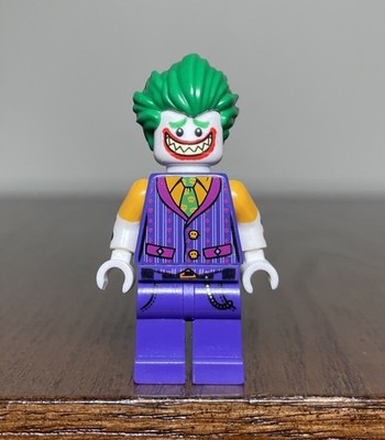 LEGO The Joker Striped Vest, Shirtsleeves, Smile with Pointed Teeth Grin sh0447