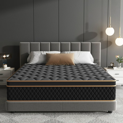 #ad #ad 12quot; Colchon King Gel Memory Foam Hibrido Cama King Medium Firm Mattress Hybrid $289.30