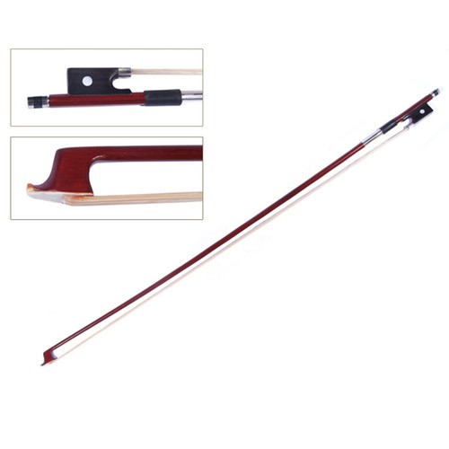 Octagonal 1/4 Size Violin Bow Brazilwood for Beginners and Students - Picture 10 of 11