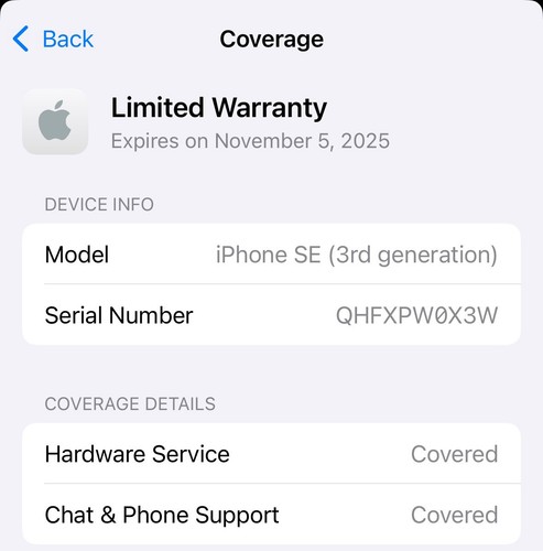 iPhone SE 3rd Gen 64GB Unlocked with Apple care until Nov 2025 - Afbeelding 2 van 12