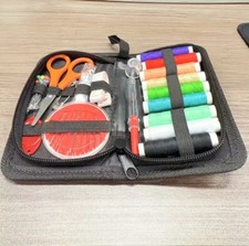 Professional Sewing Kit with Large Roll of Thread, Tailor's Scissors And More