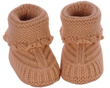 Baby Strickschuhe Stricksocken Booties Füßlinge Erstlingsschuhe gestrickt unisex