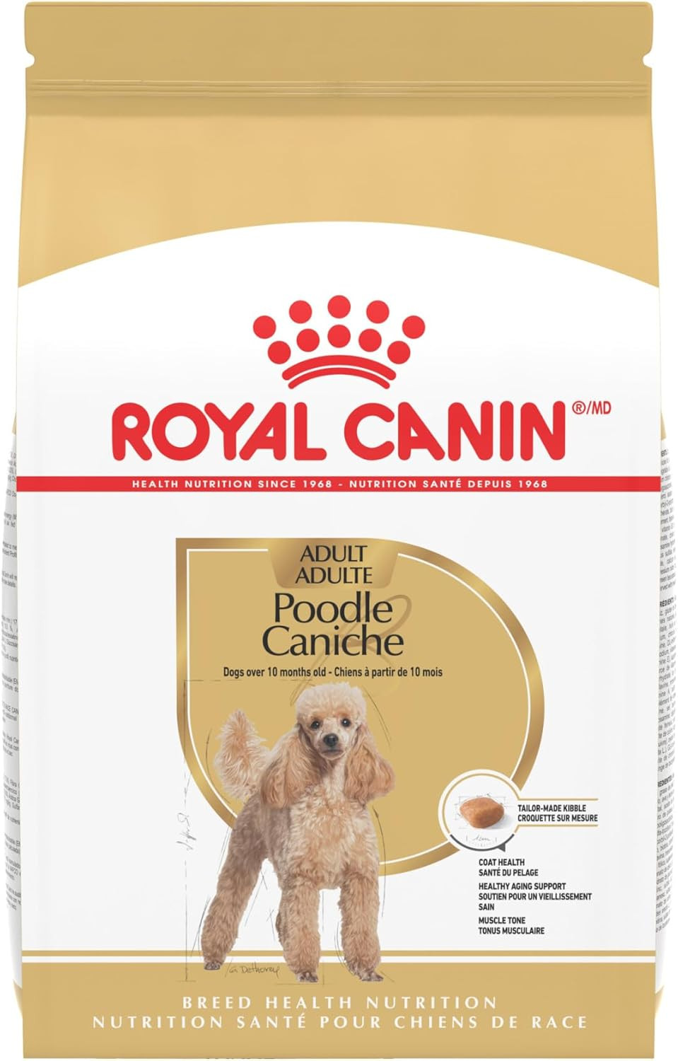 Poodle Adult Breed Specific Dry Dog Food, 2.5 Lb Bag
