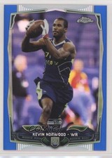 2014 Topps Chrome Blue Refractor 86/199 Kevin Norwood #142 0q3