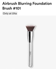 It Cosmetics- Airbrush Blurring Foundation Brush - 101 - NIB Sealed In tube