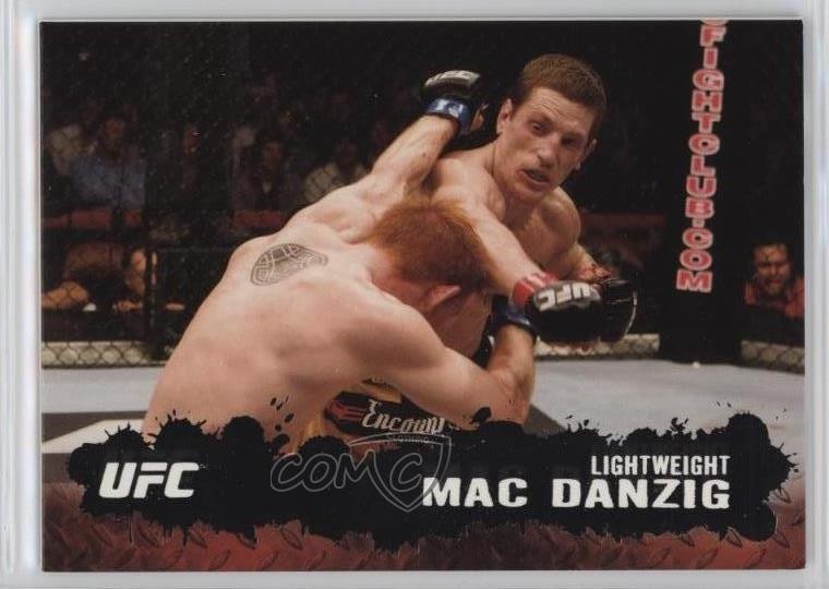 2009 Topps UFC Round 2 Silver /188 Mac Danzig #85 Rookie RC 2h5