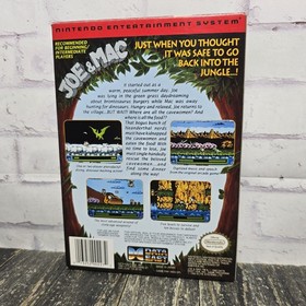 Joe & Mac (Nintendo Entertainment System, 1992) NES CIB Complete Cleaned Tested