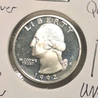 1992-s Washington 90% Silver Proof Quarter UNC Cameo / Ultra Cameo Nice!