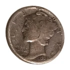 1938 Mercury Silver Dime Fine/Very Good 5¢ US nickel *SEE PICS*