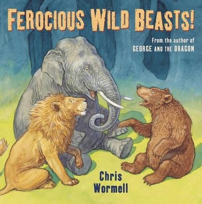 Ferocious Wild Beasts by Wormell, Christopher Hardback Book The Fast Free