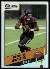 Deshaun Watson 2021 Panini Classics #11 Premium Edition Silver Houston Texans