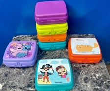 Tupperware Sandwich Keeper Square Away Container Different Colors New
