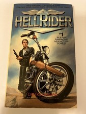 HELLRIDER DAN KILLERMAN PB 1985 1ST PINNACLE BOOKS SATAN’S AVENGERS TEXAS BIKERS